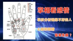 <b>学看手相，如何从掌纹看出你的感情和健康</b>