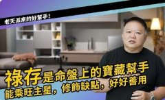 <b>禄存是命盘上的宝藏帮手</b>