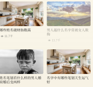 姓名看你这辈子因什么而发财