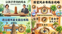 让孩子开窍的风水：台湾名师谢沅瑾詹惟中书桌