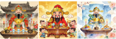 赵公明财神供奉酒吗？港台师